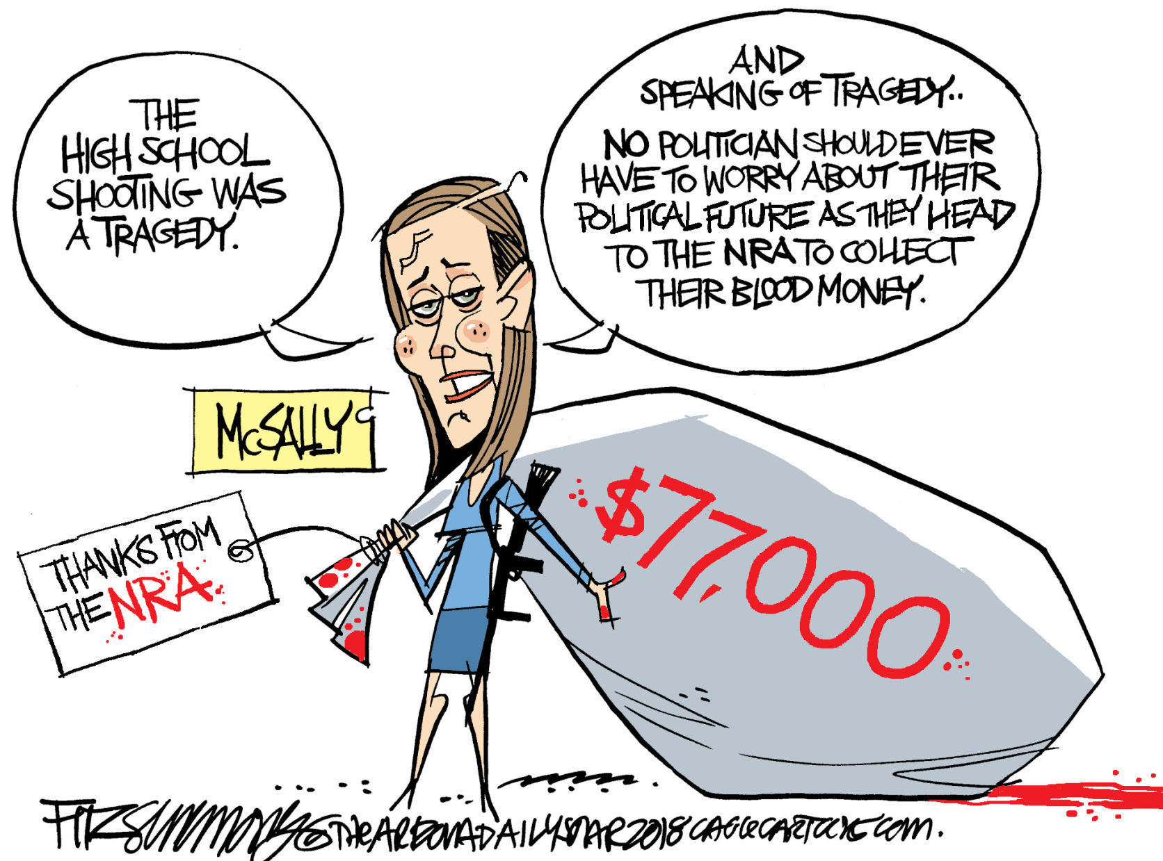 Daily Fitz Cartoon: McSally